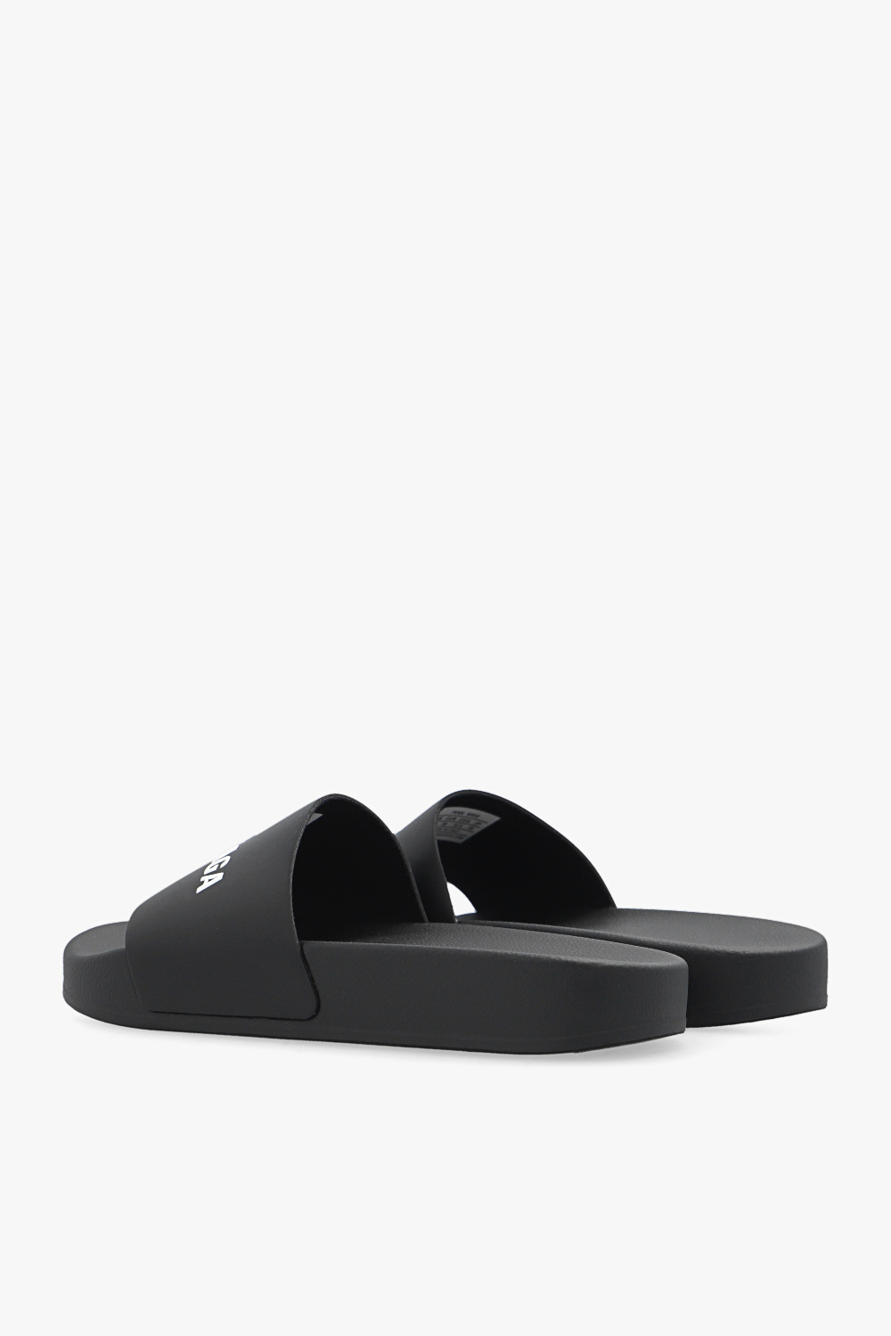 Black Rubber slides Balenciaga Kids Vitkac France